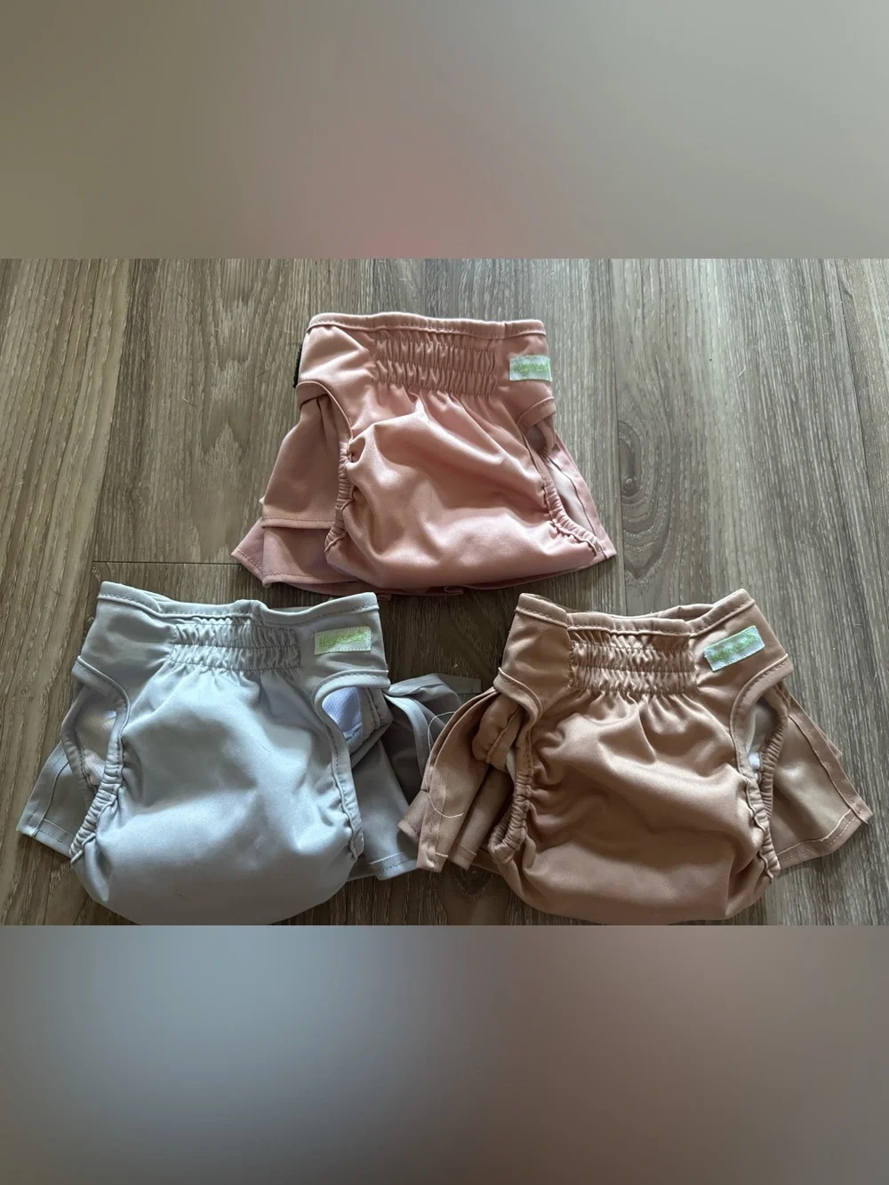 Puppy training pants w/ruffle